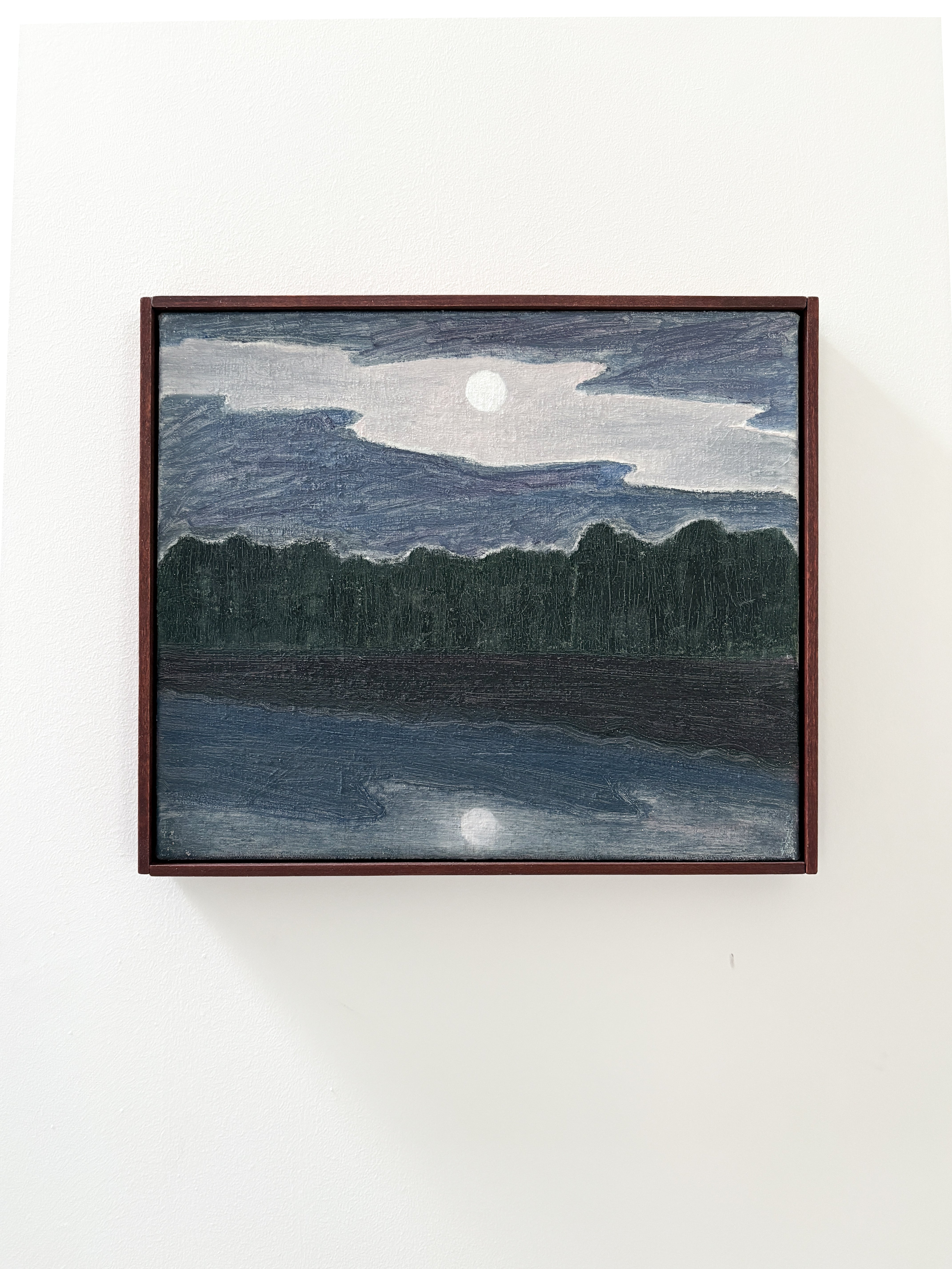 Moon Mirror (with Red and Green), 2023