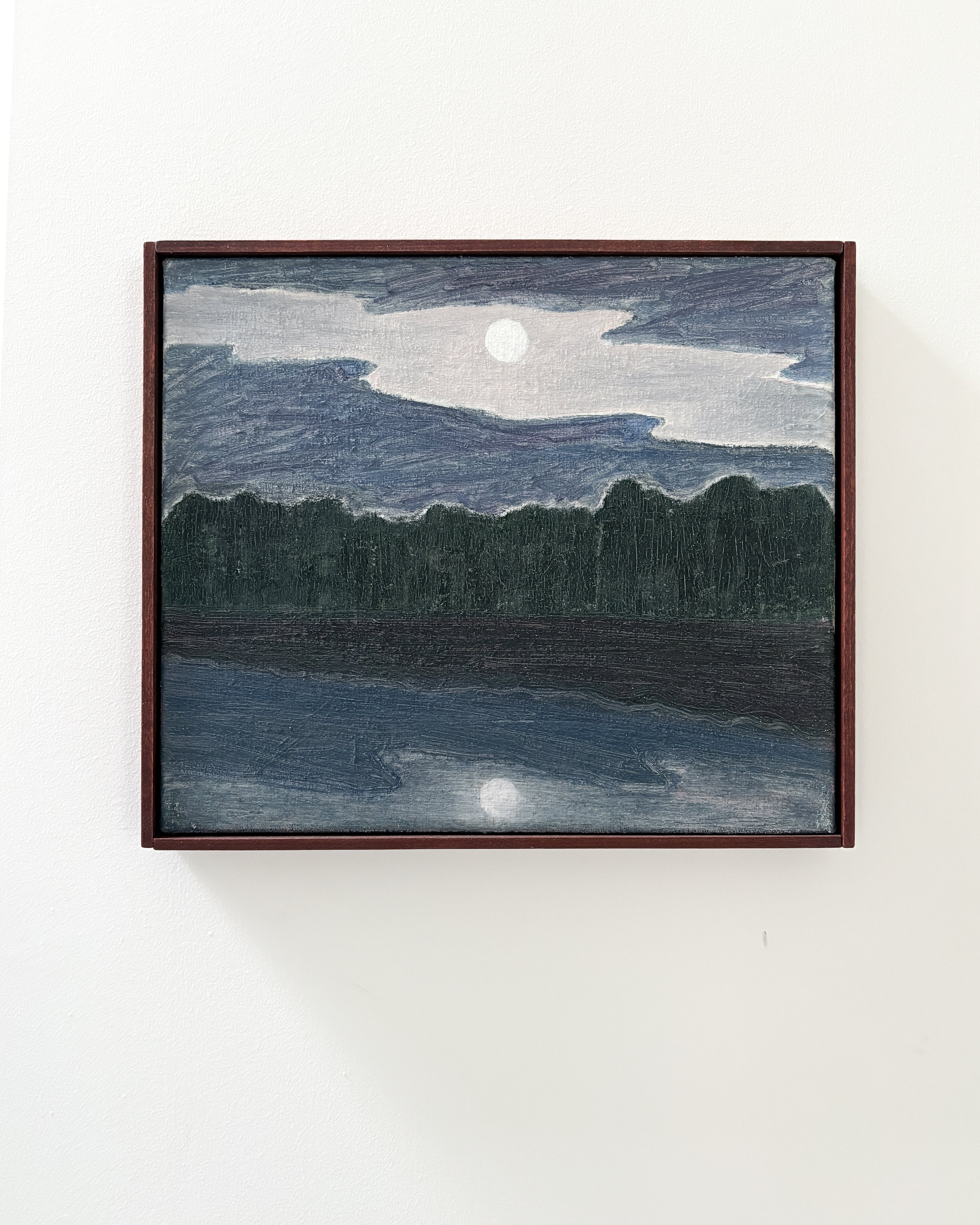 Moon Mirror (with Red and Green), 2023