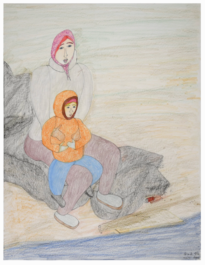 Sitting near the River, 2024